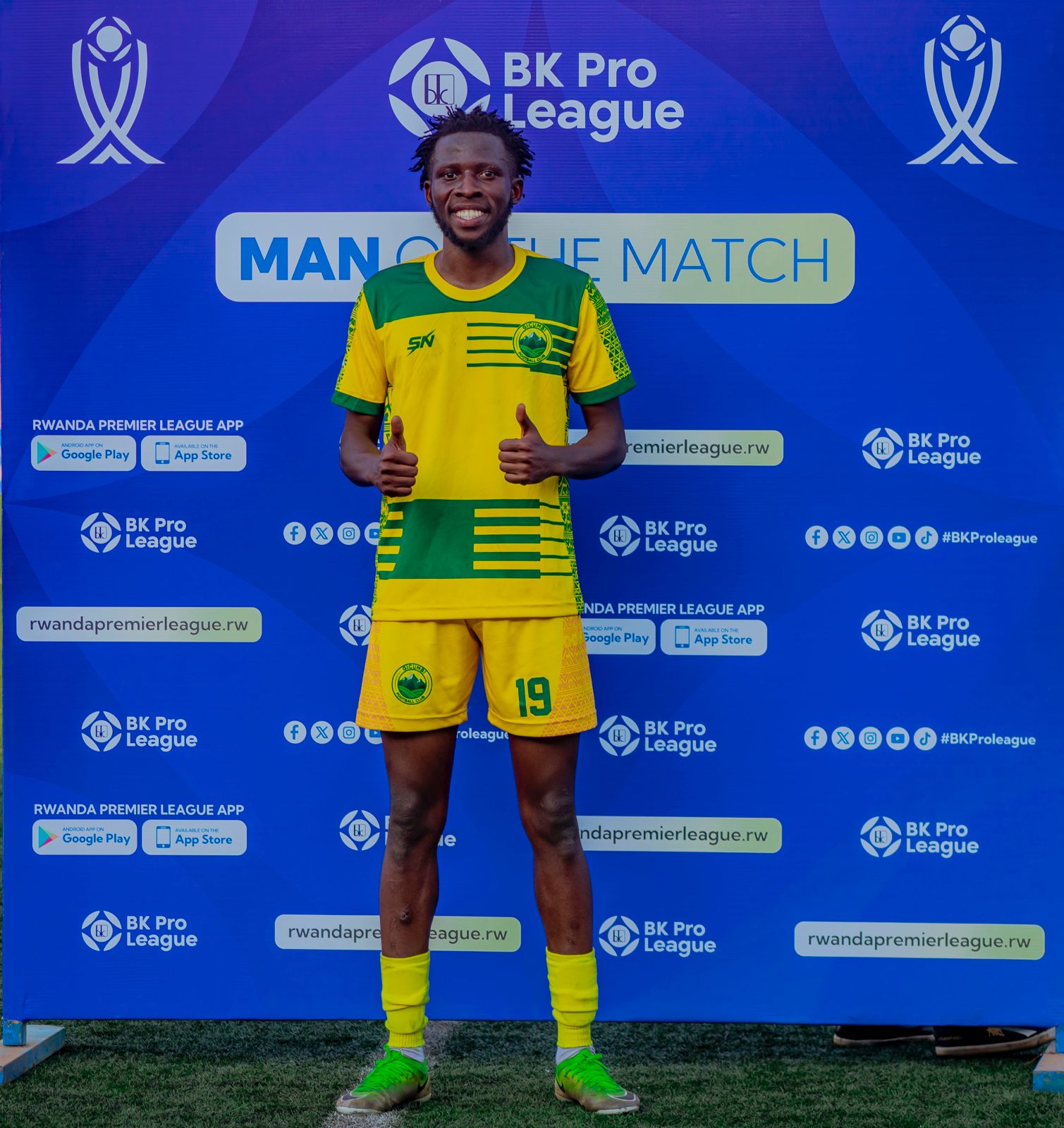 Jean Merveil TUYISENGE — Man of the Match